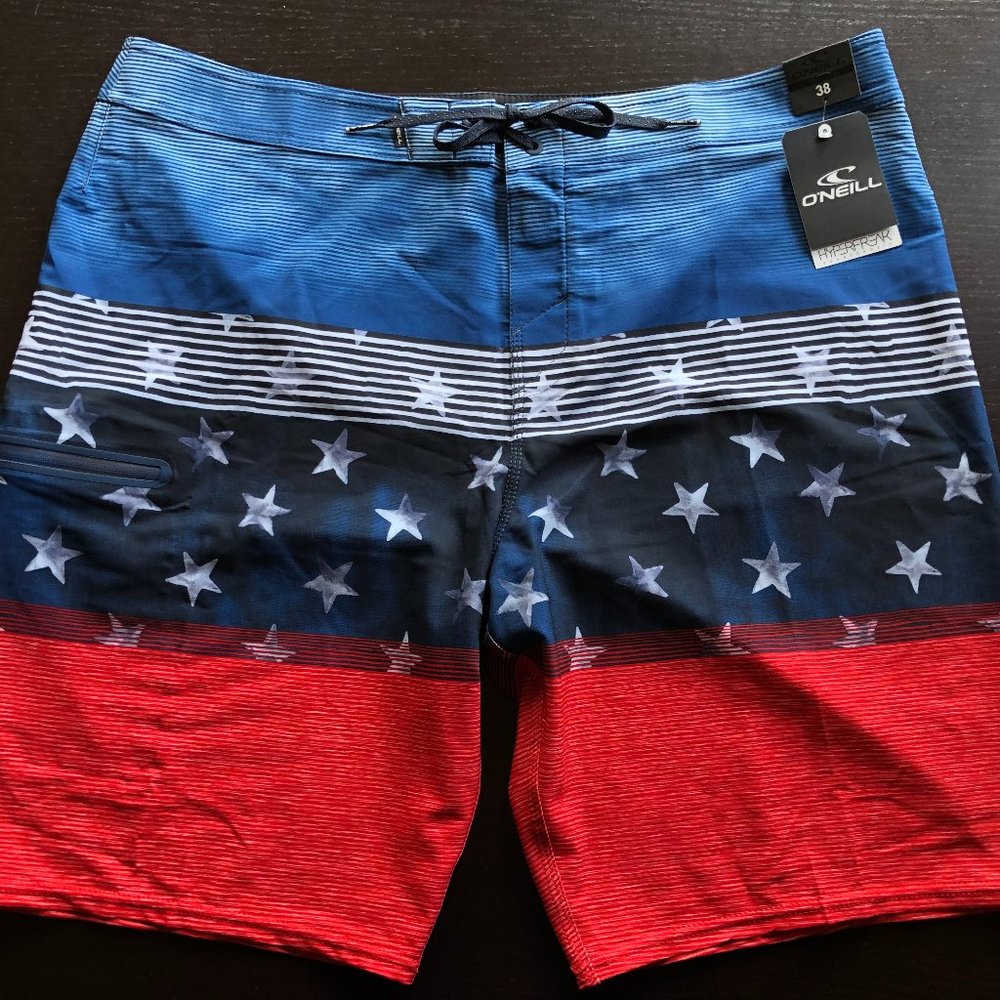 NWT O'Neill Hyperfreak Stretch Board Shorts 38
